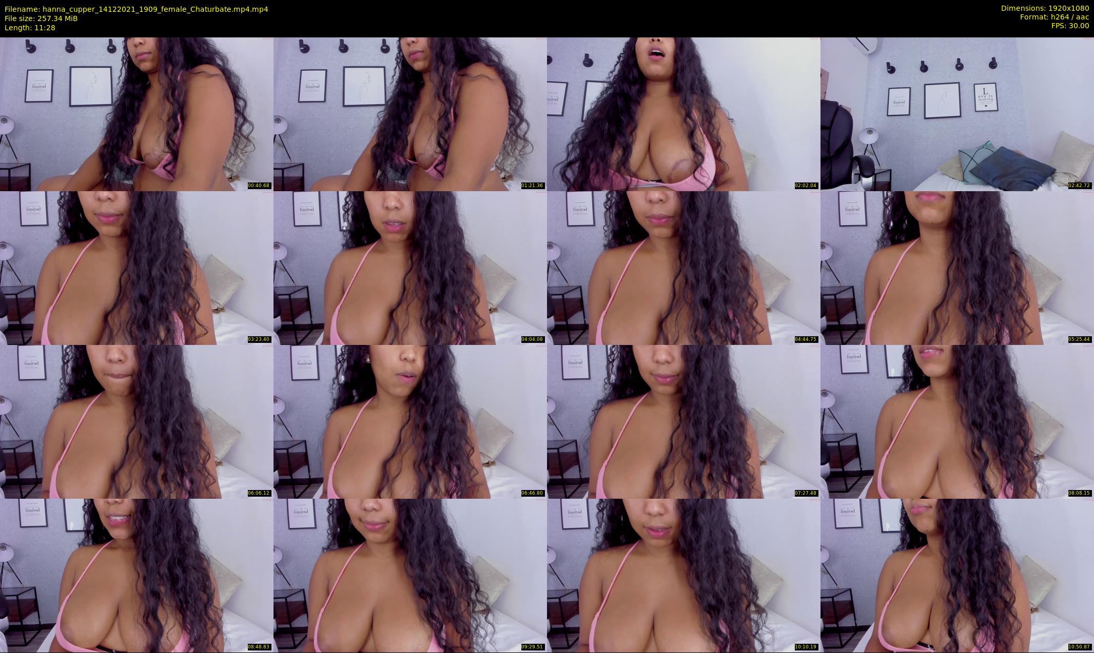 hanna_cupper — 12 minute Chaturbate female cam show recording, 1080p, Dec 14, 2021