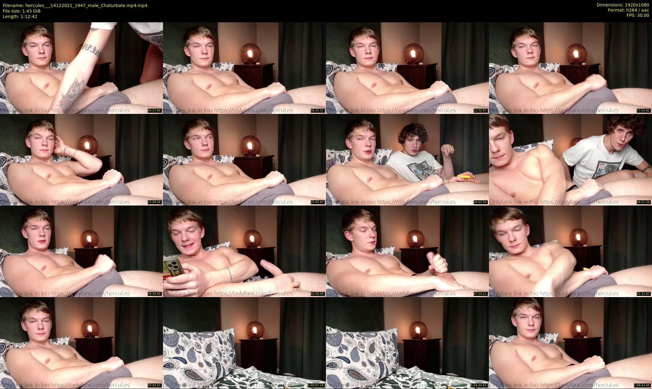 hercules__ — 73 minute Chaturbate male cam show recording, 1080p, Dec 14, 2021