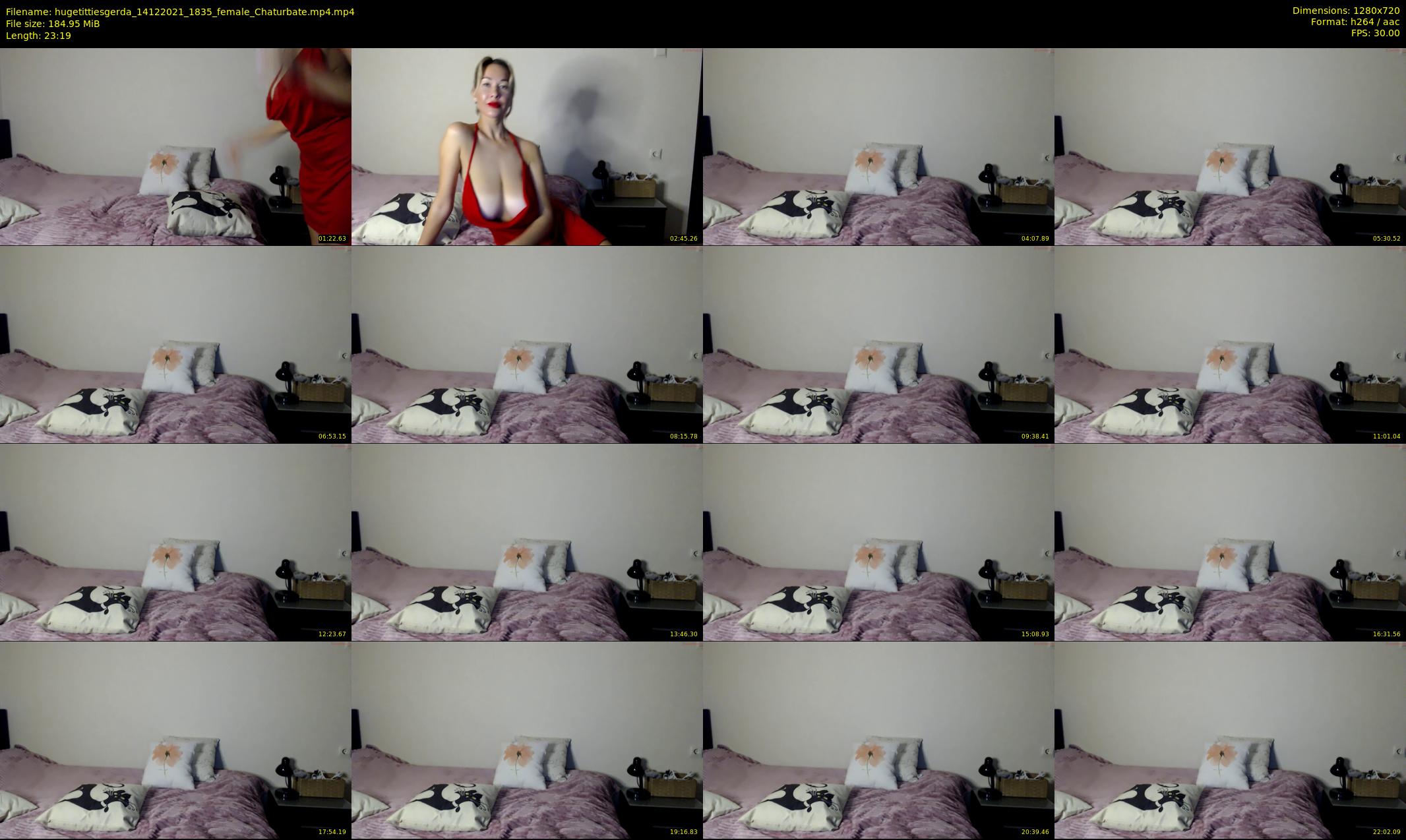 hugetittiesgerda — 24 minute Chaturbate female cam show recording, 720p, Dec 14, 2021