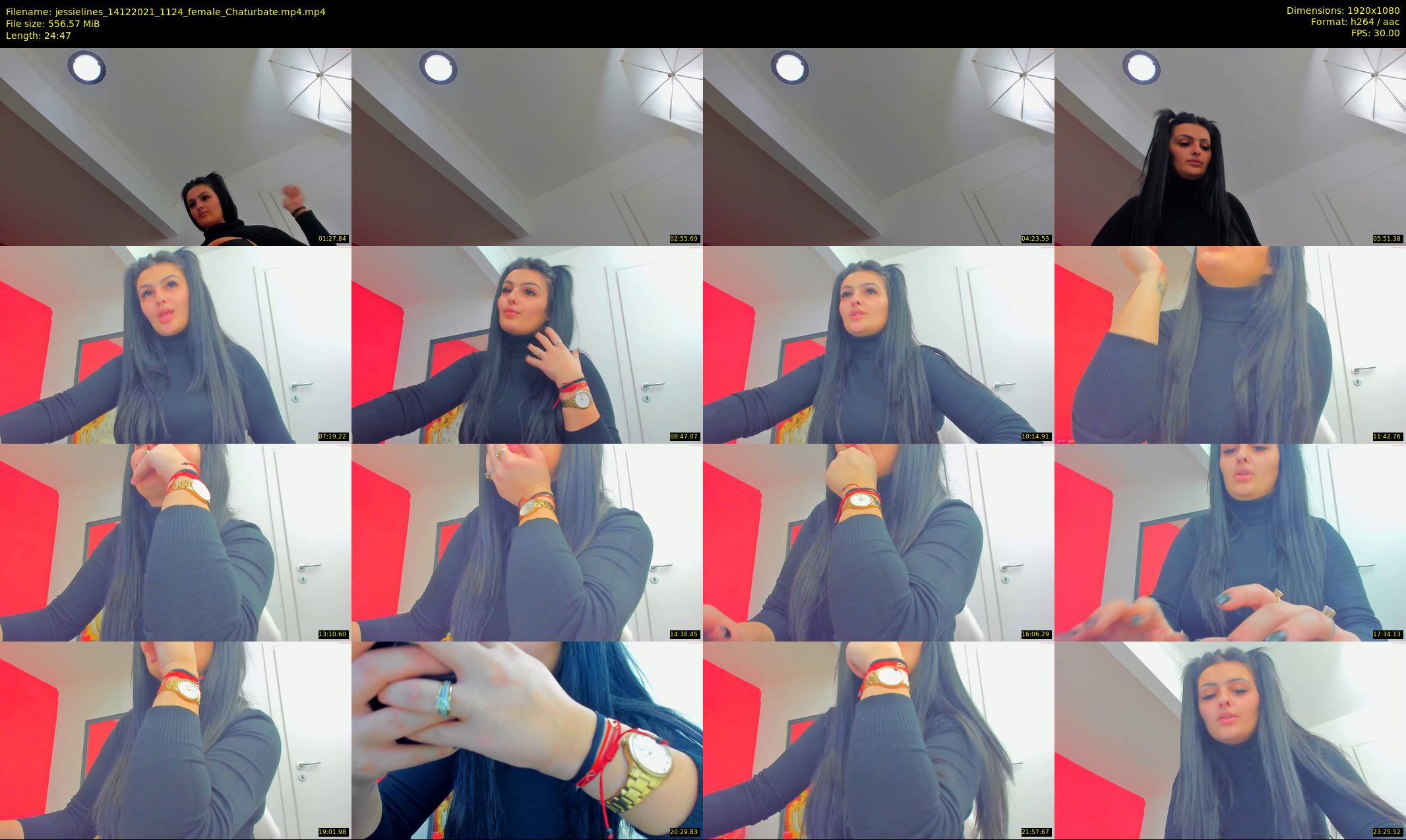 jessielines — 25 minute Chaturbate female cam show recording, 1080p, Dec 14, 2021