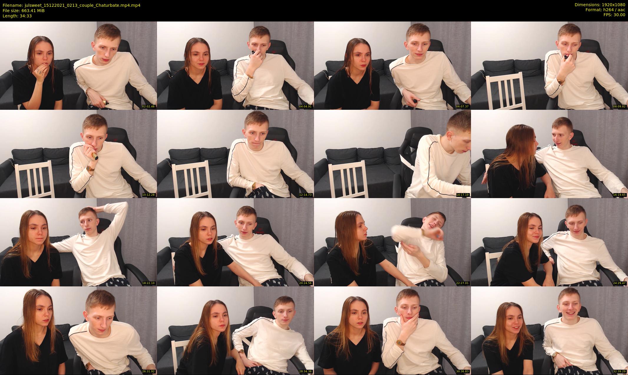 julsweet — 35 minute Chaturbate male cam show recording, 1080p, Dec 15, 2021