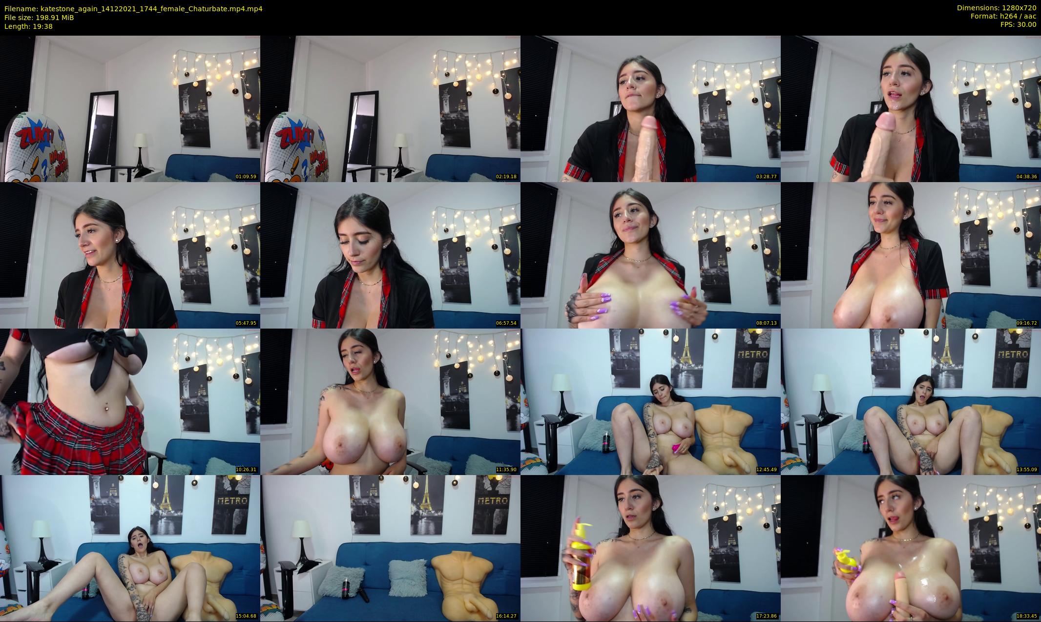 katestone_again — 20 minute Chaturbate female cam show recording, 720p, Dec 14, 2021
