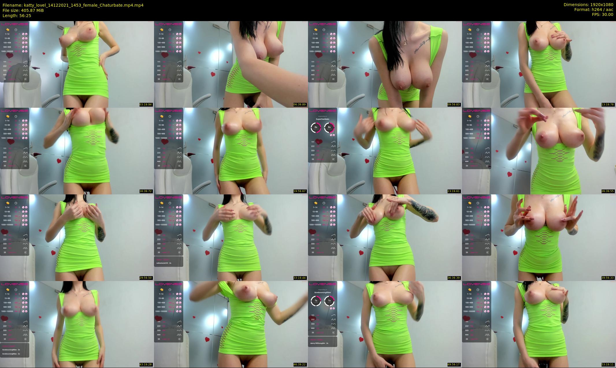 katty_lovel — 57 minute Chaturbate female cam show recording, 1080p, Dec 14, 2021