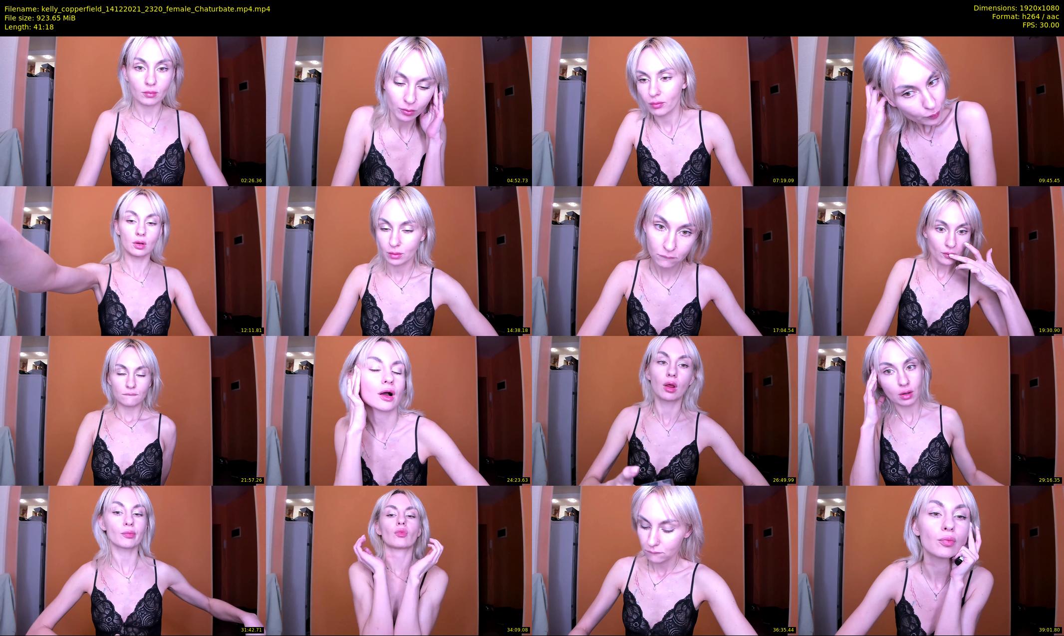 kelly_copperfield — 42 minute Chaturbate female cam show recording, 1080p, Dec 14, 2021