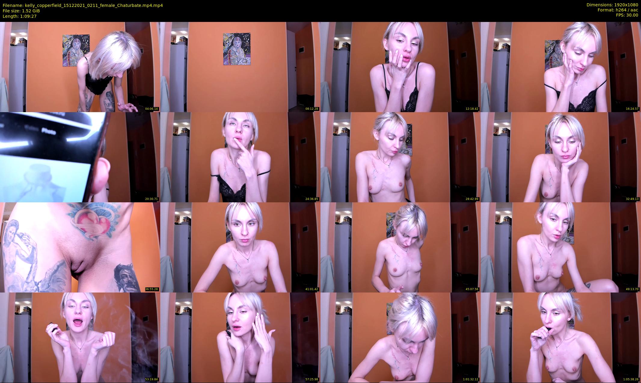 kelly_copperfield — 70 minute Chaturbate female cam show recording, 1080p, Dec 15, 2021