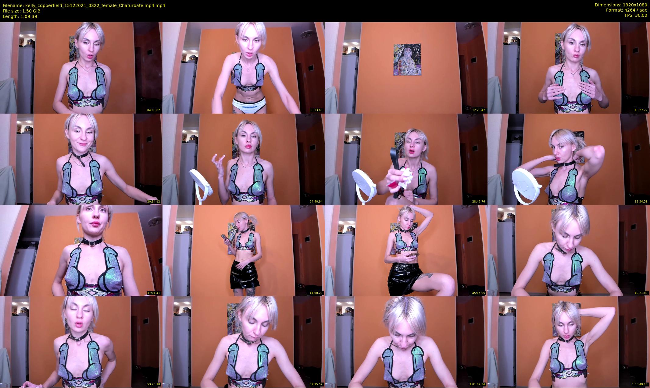 kelly_copperfield — 70 minute Chaturbate female cam show recording, 1080p, Dec 15, 2021