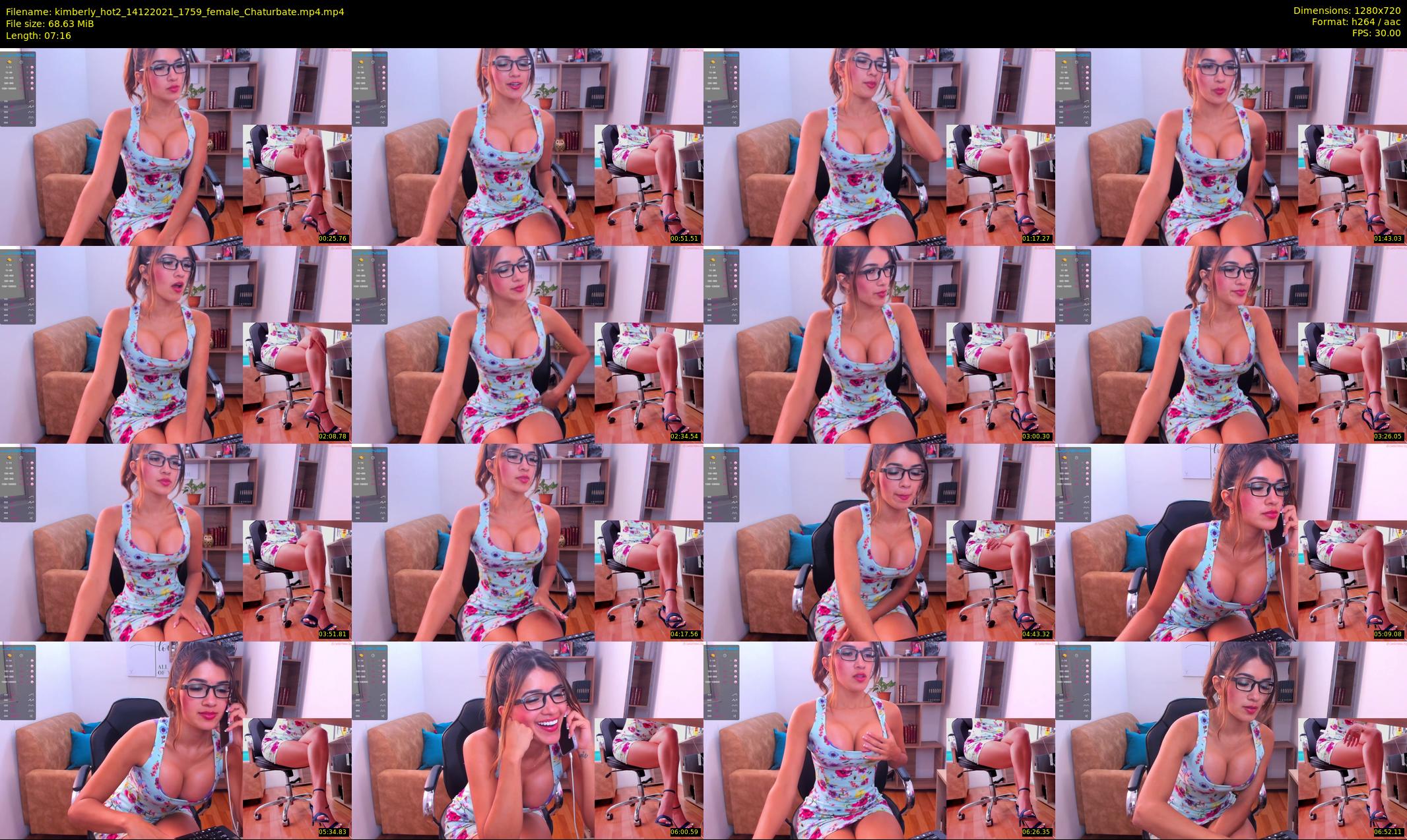 kimberly_hot2 — 8 minute Chaturbate female cam show recording, 720p, Dec 14, 2021