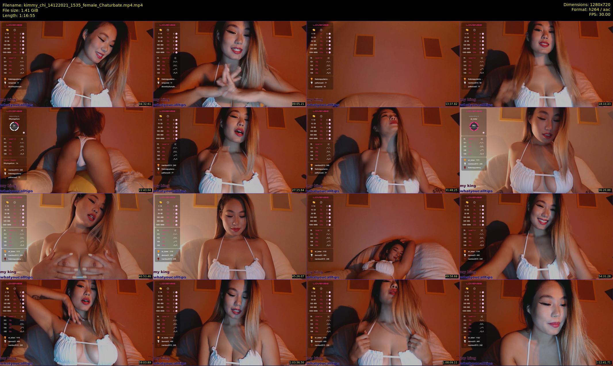 kimmy_chi — 77 minute Chaturbate female cam show recording, 720p, Dec 14, 2021