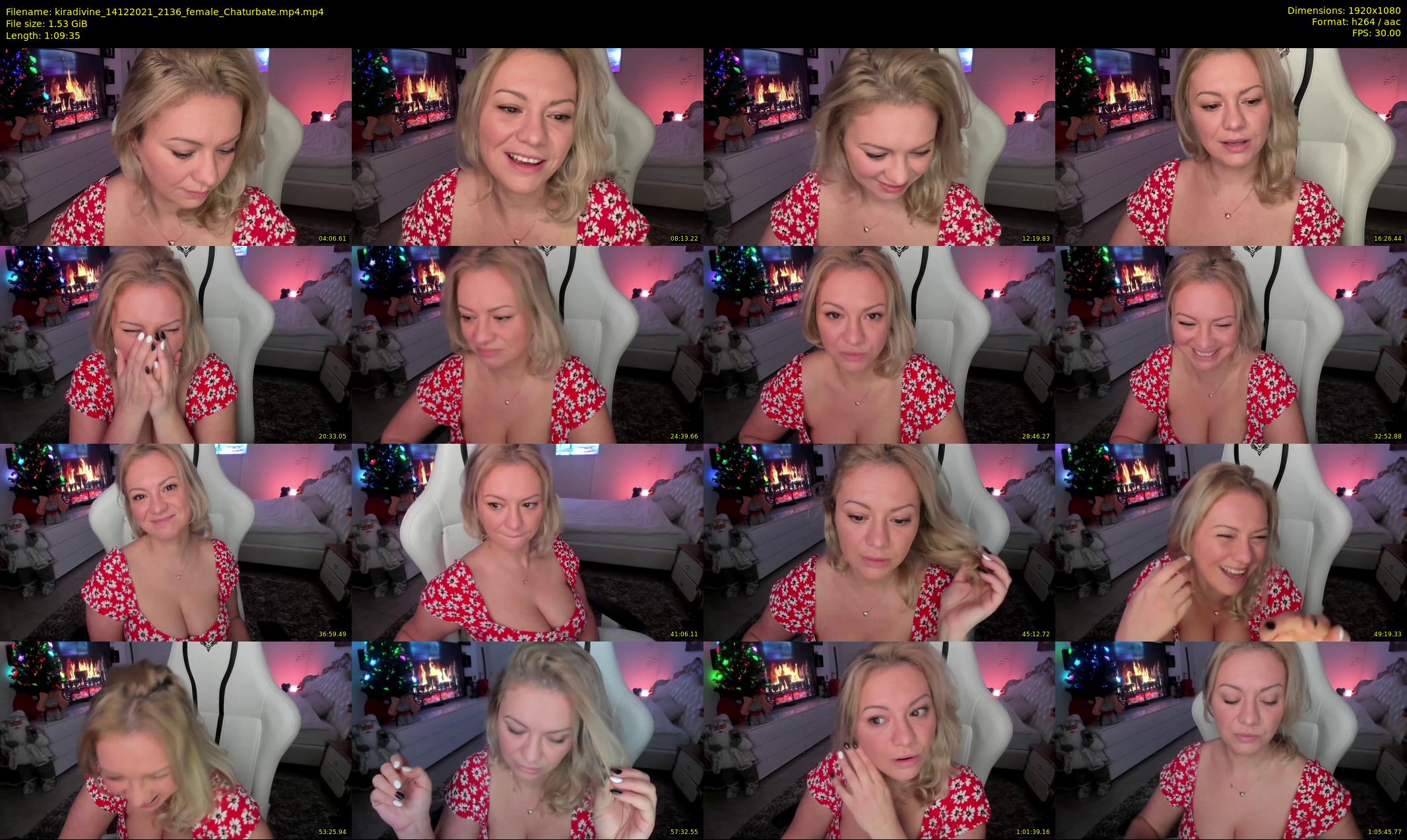 kiradivine — 70 minute Chaturbate female cam show recording, 1080p, Dec 14, 2021