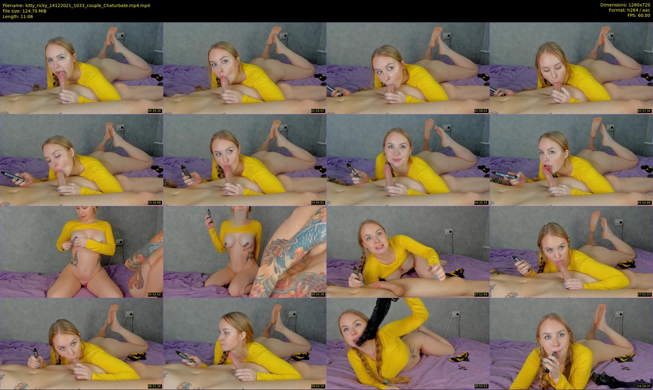 kitty_ricky — 12 minute Chaturbate couple cam show recording, 720p, Dec 14, 2021