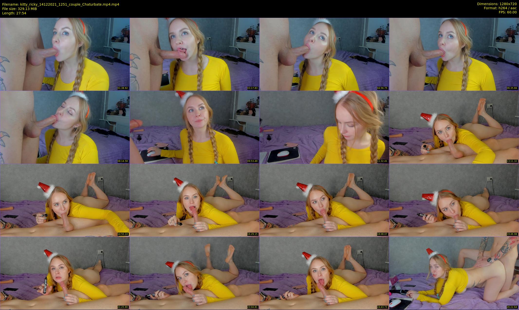 kitty_ricky — 28 minute Chaturbate couple cam show recording, 720p, Dec 14, 2021