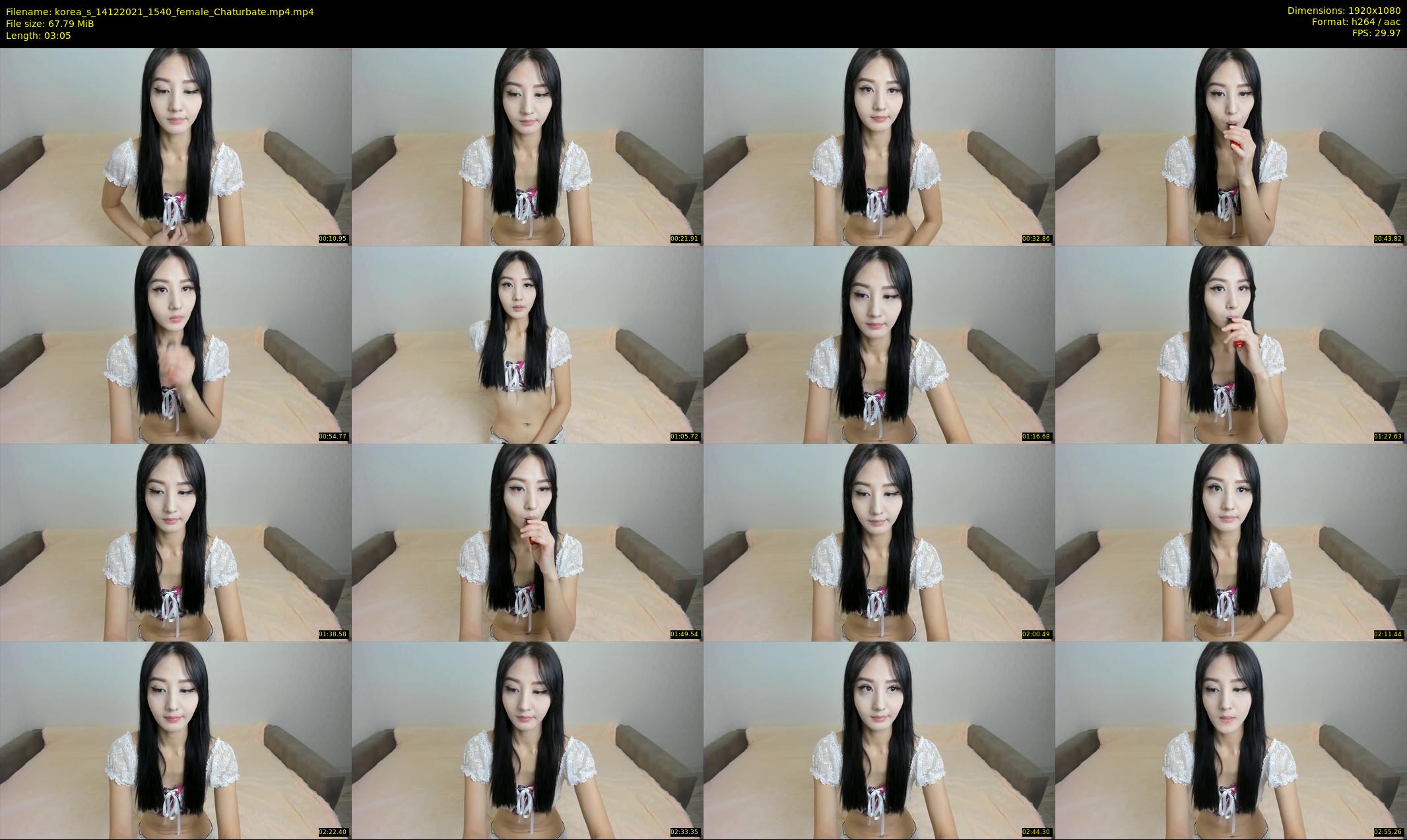 korea_s — 4 minute Chaturbate female cam show recording, 1080p, Dec 14, 2021