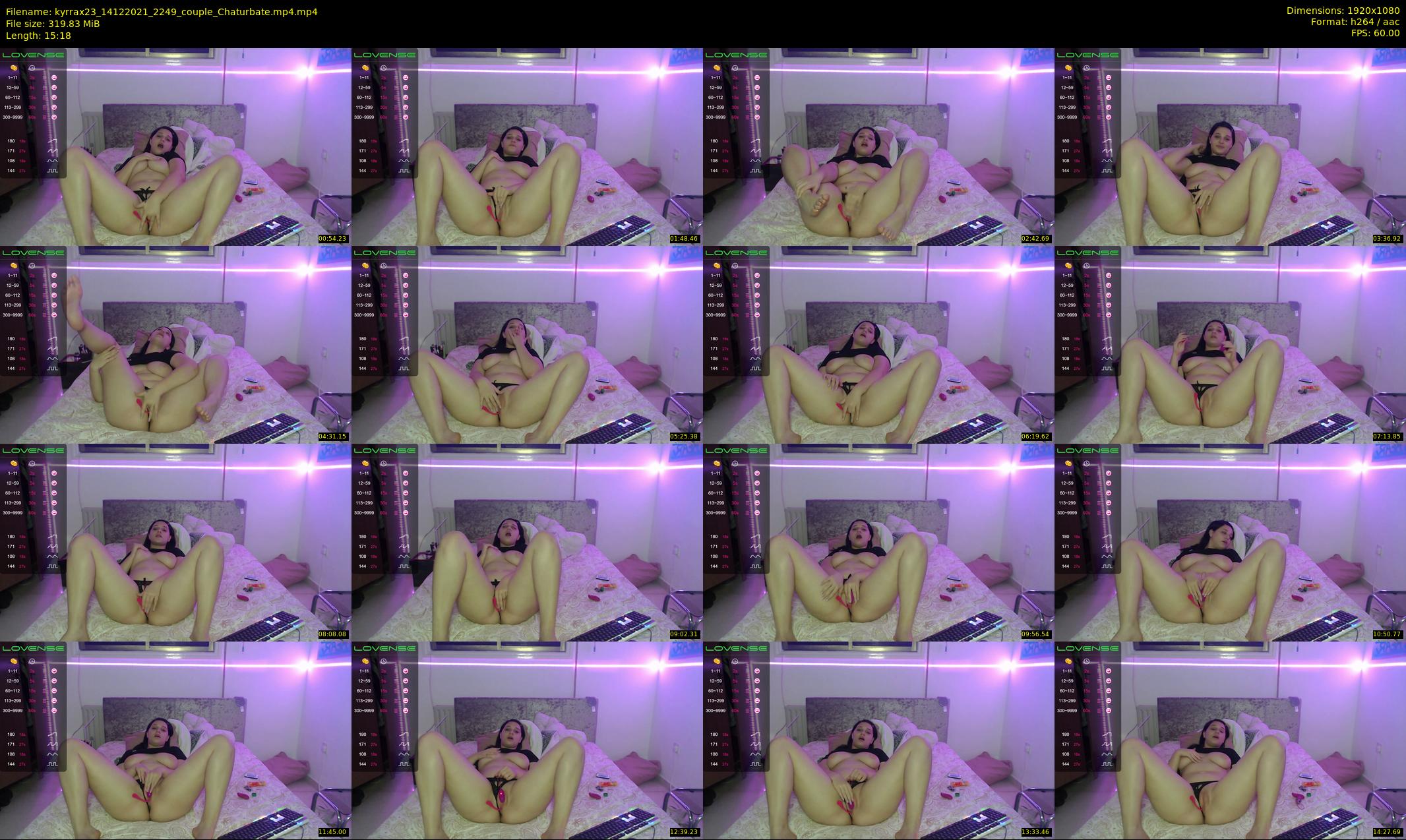 kyrrax23 — 16 minute Chaturbate couple cam show recording, 1080p, Dec 14, 2021