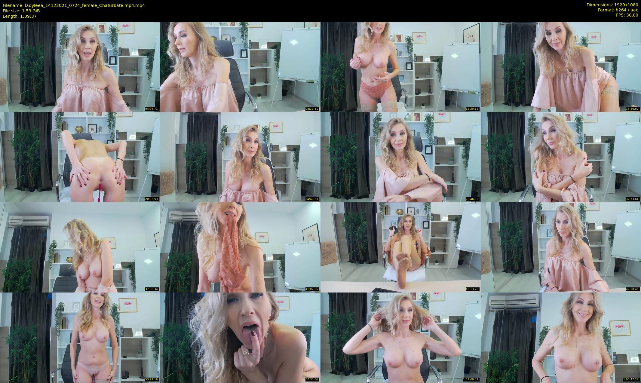 ladyleea — 70 minute Chaturbate female cam show recording, 1080p, Dec 14, 2021