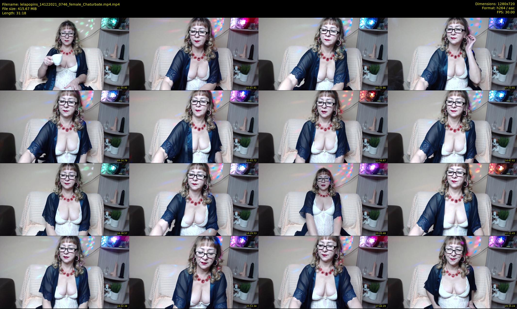 lelapopins — 32 minute Chaturbate female cam show recording, 720p, Dec 14, 2021