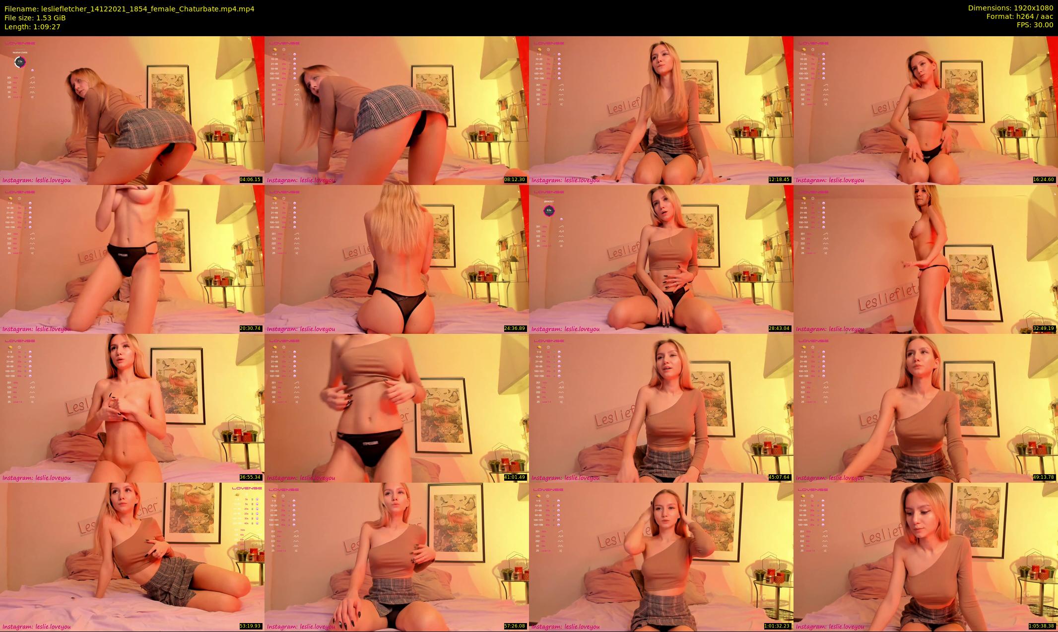 lesliefletcher — 70 minute Chaturbate couple cam show recording, 1080p, Dec 14, 2021