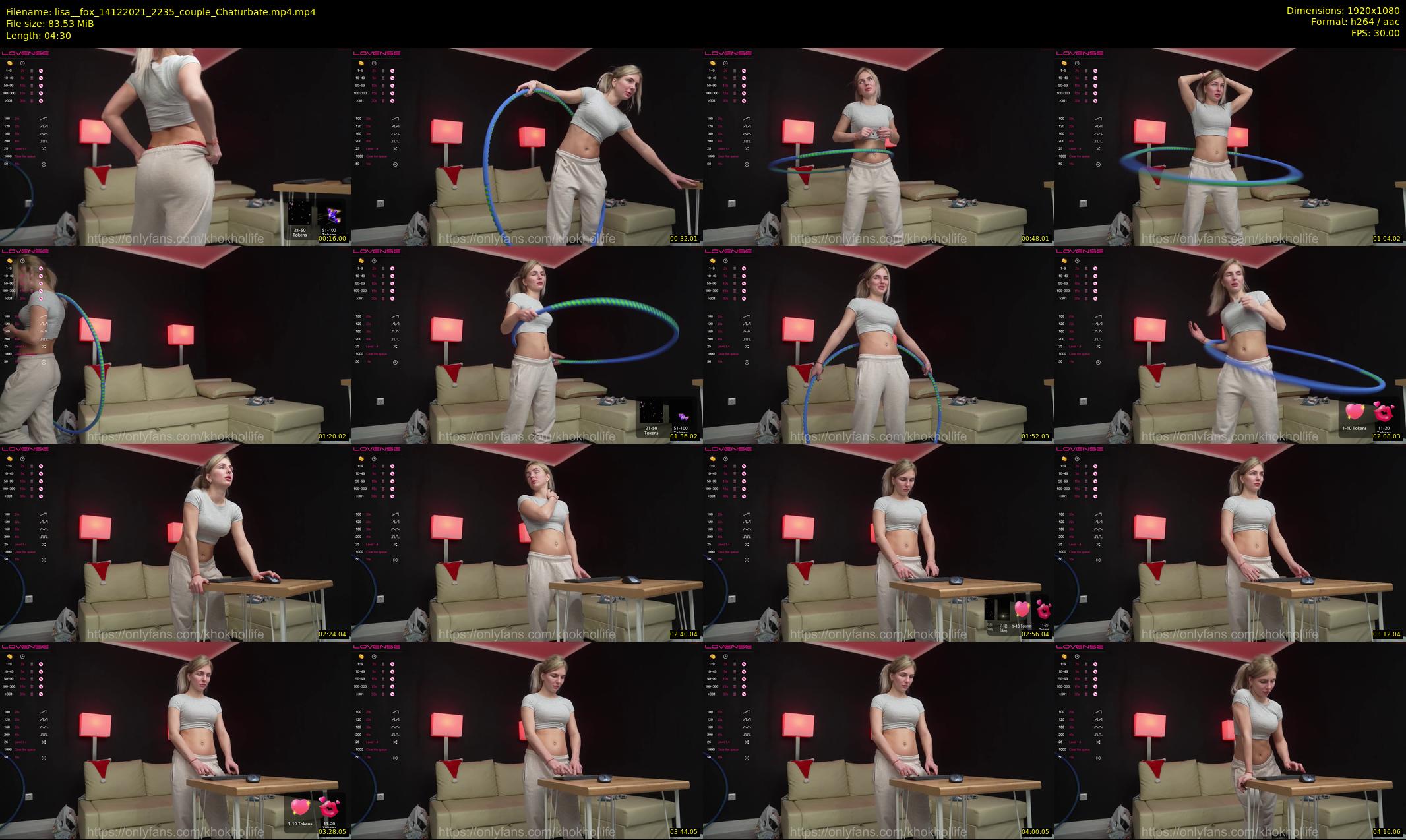 lisa__fox — 5 minute Chaturbate female cam show recording, 1080p, Dec 14, 2021