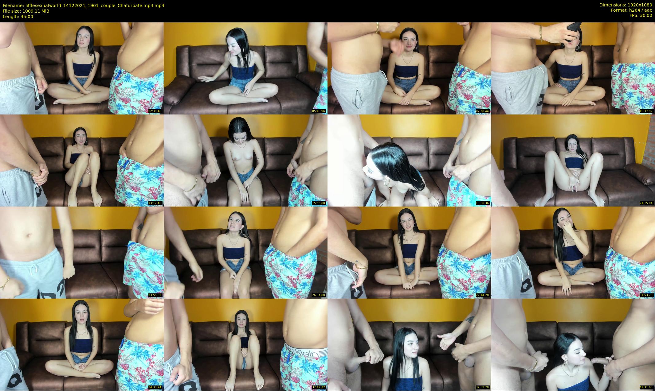 littlesexualworld — 45 minute Chaturbate couple cam show recording, 1080p, Dec 14, 2021