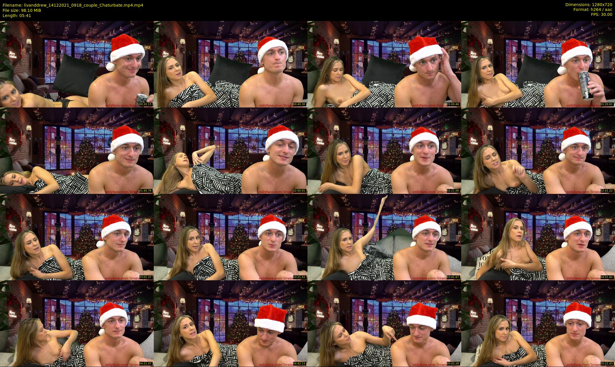 livanddrew — 6 minute Chaturbate couple cam show recording, 720p, Dec 14, 2021