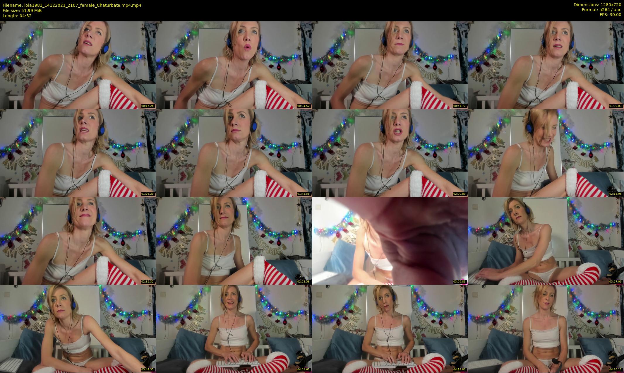 lola1981 — 5 minute Chaturbate female cam show recording, 720p, Dec 14, 2021