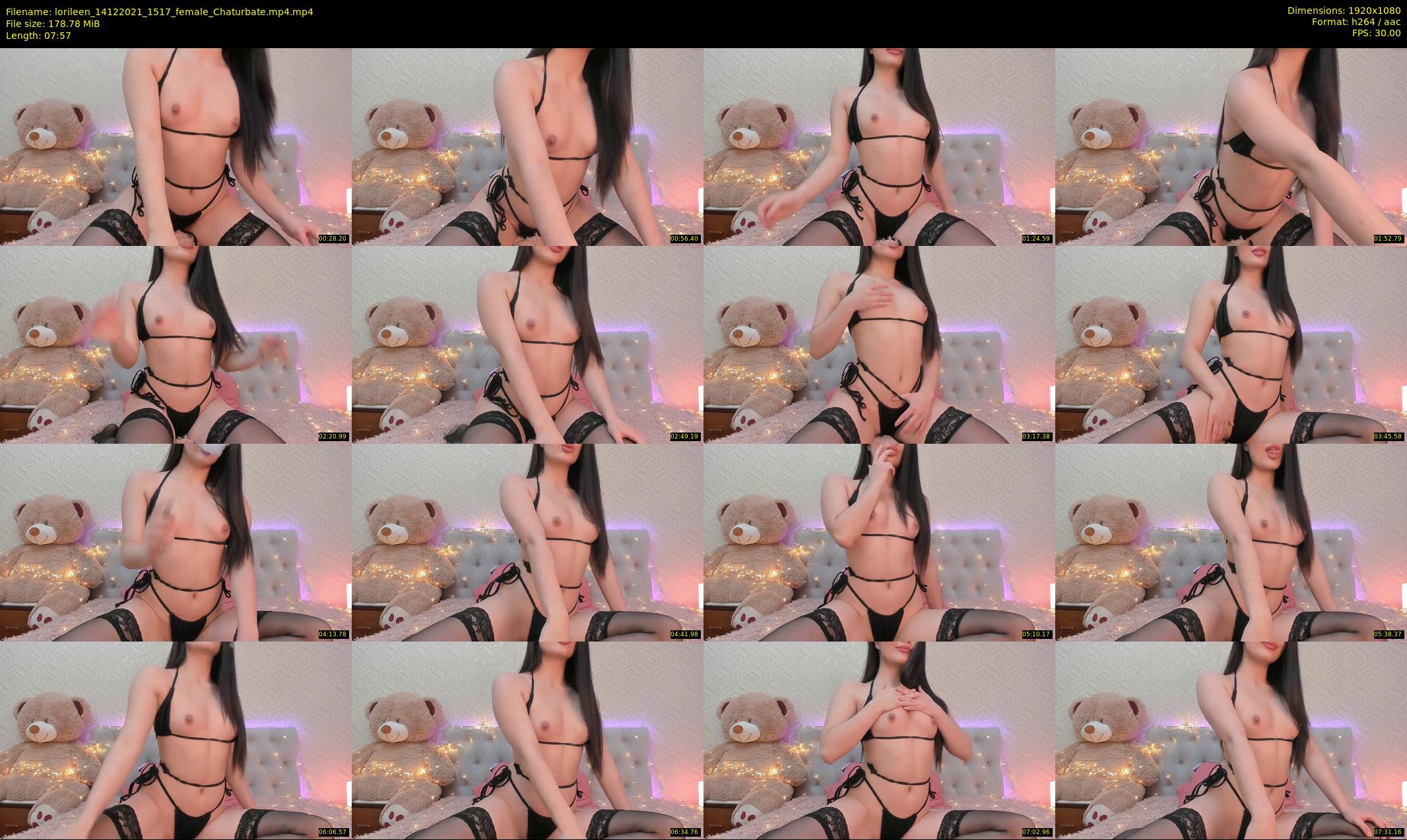 lorileen — 8 minute Chaturbate female cam show recording, 1080p, Dec 14, 2021
