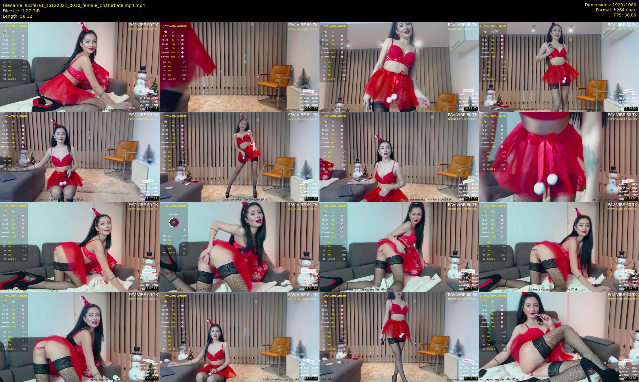 lucifera1 — 59 minute Chaturbate female cam show recording, 1080p, Dec 15, 2021