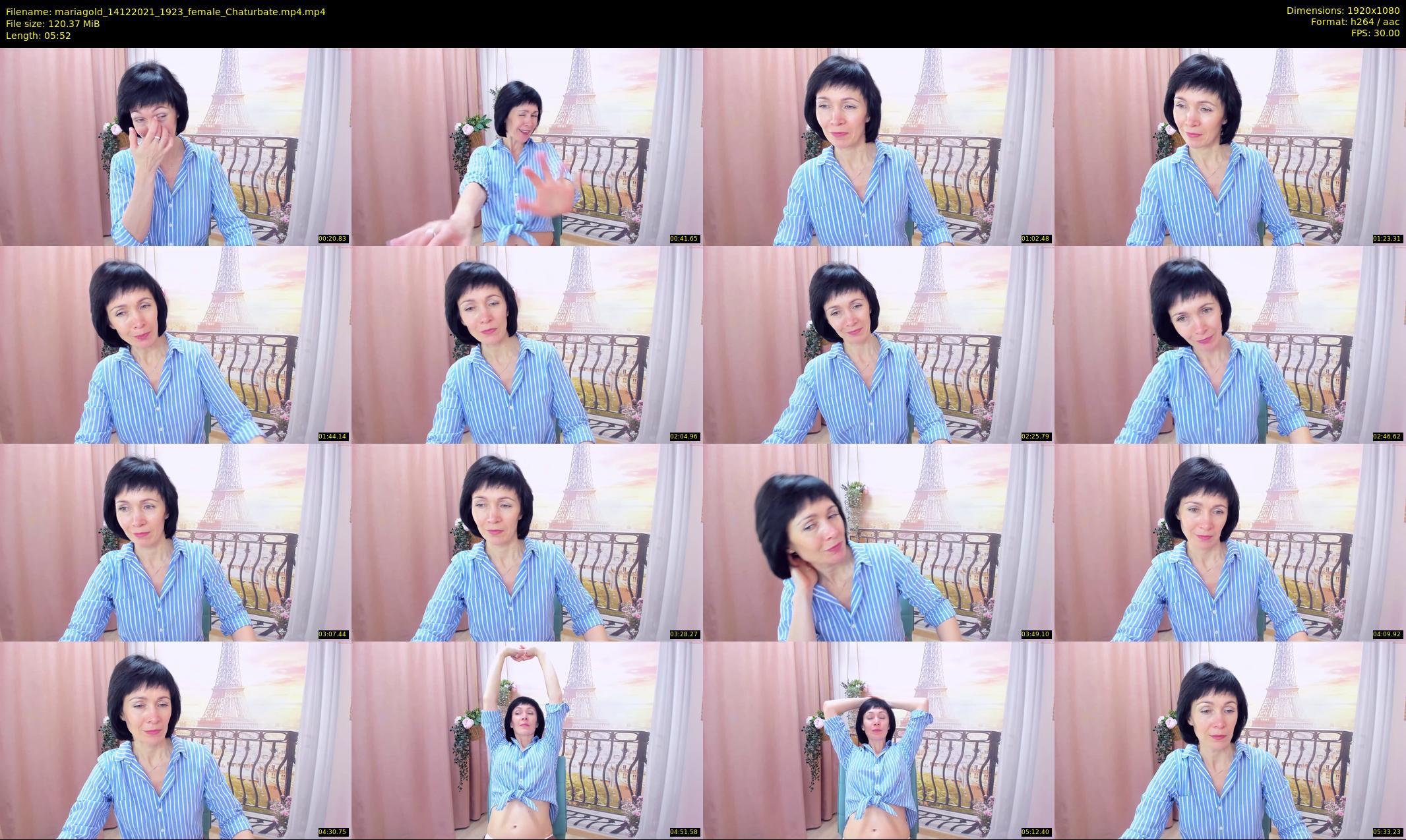 mariagold — 6 minute Chaturbate female cam show recording, 1080p, Dec 14, 2021