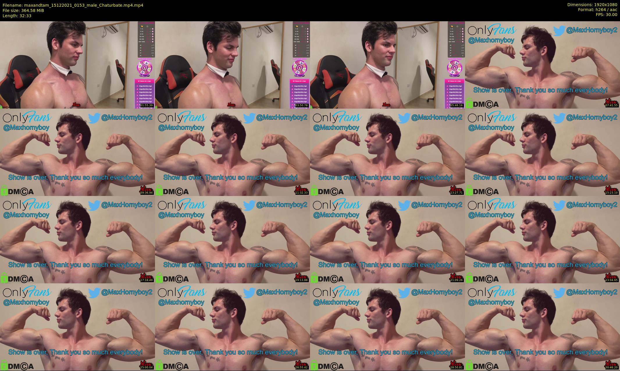 maxandtam — 33 minute Chaturbate couple cam show recording, 1080p, Dec 15, 2021