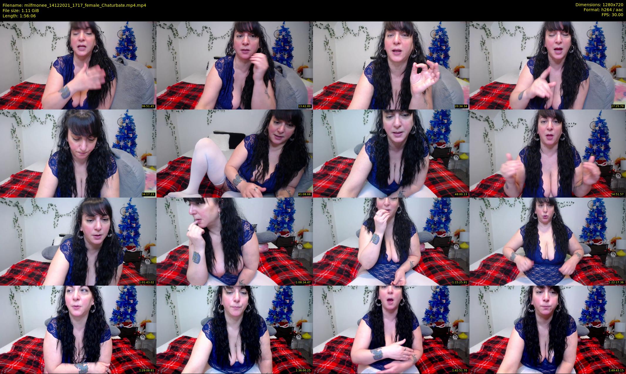 milfmonee — 117 minute Chaturbate female cam show recording, 720p, Dec 14, 2021