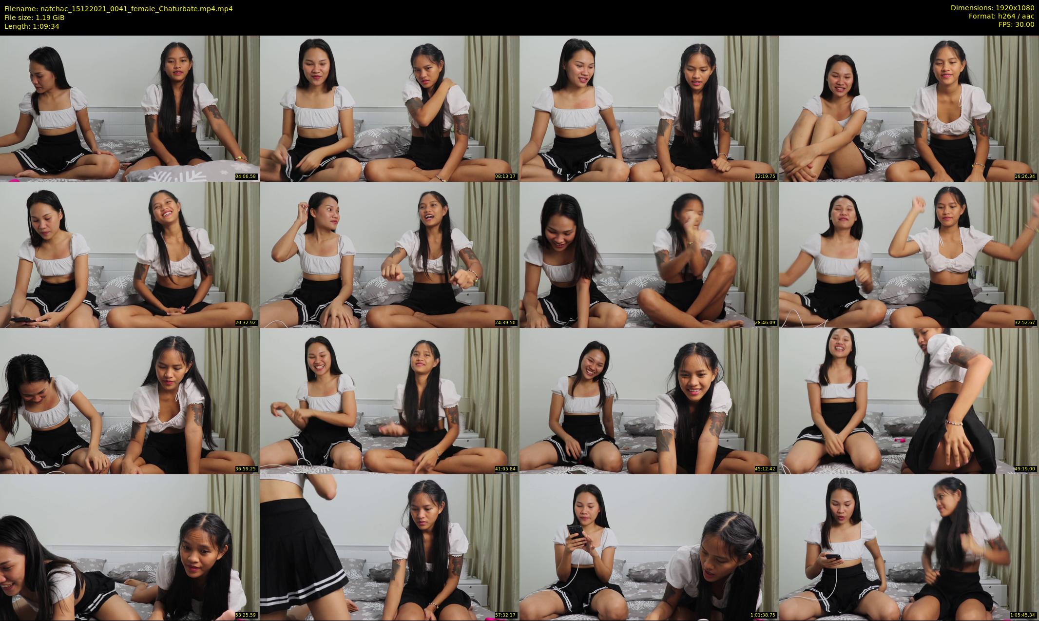 natchac — 70 minute Chaturbate female cam show recording, 1080p, Dec 15, 2021