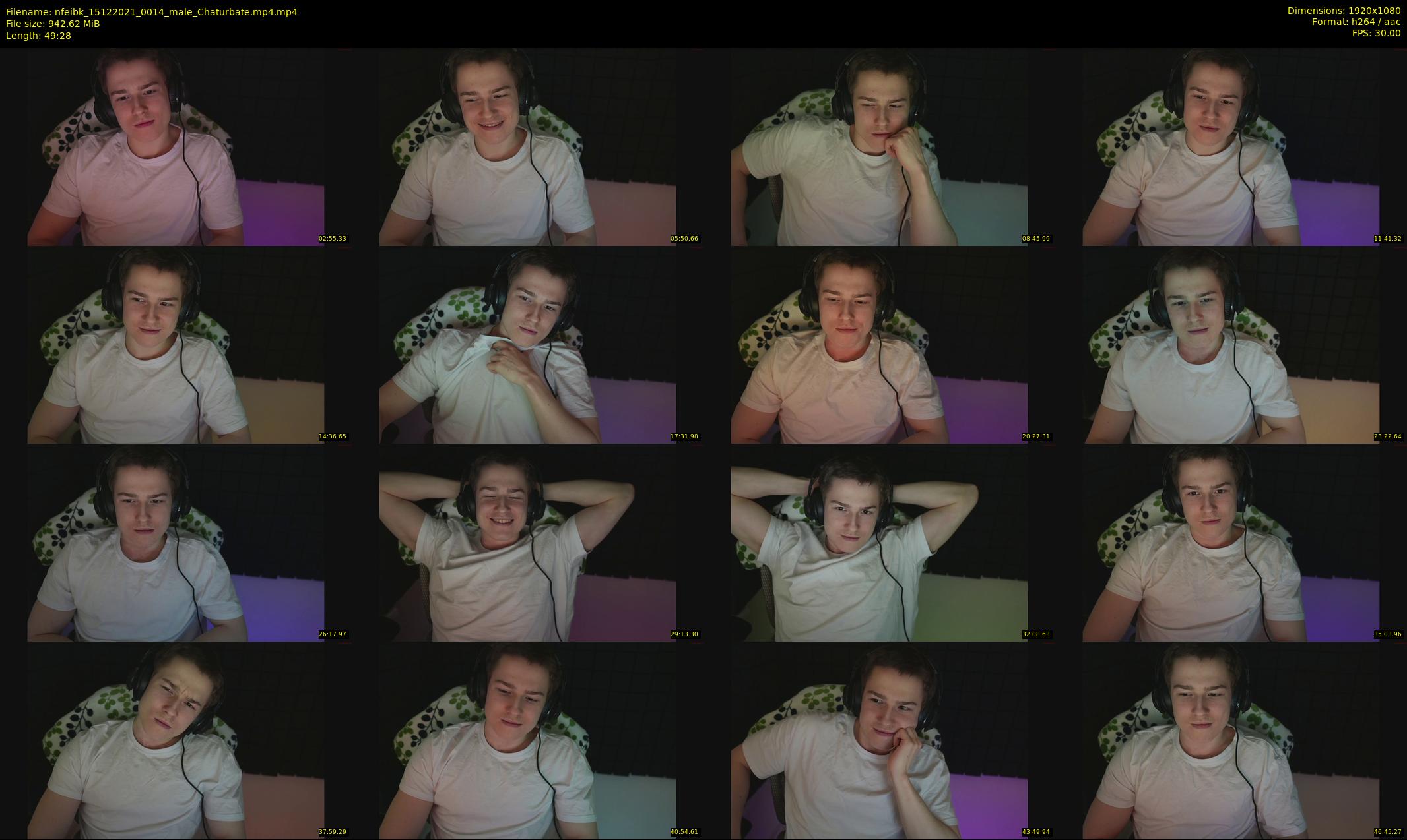 nfeibk — 50 minute Chaturbate male cam show recording, 1080p, Dec 15, 2021