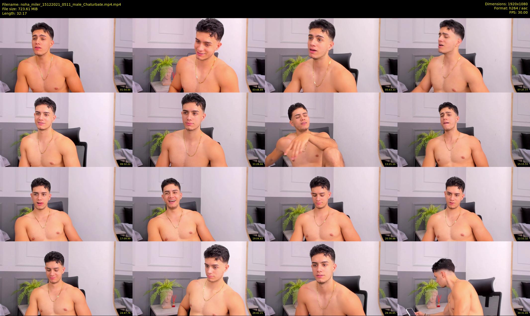noha_miler — 33 minute Chaturbate male cam show recording, 1080p, Dec 15, 2021