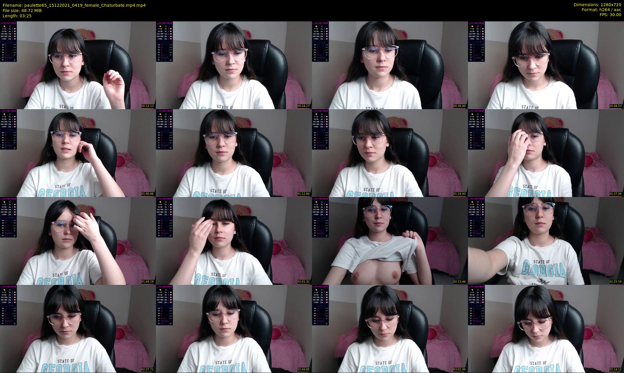 paulette65 — 4 minute Chaturbate female cam show recording, 720p, Dec 15, 2021