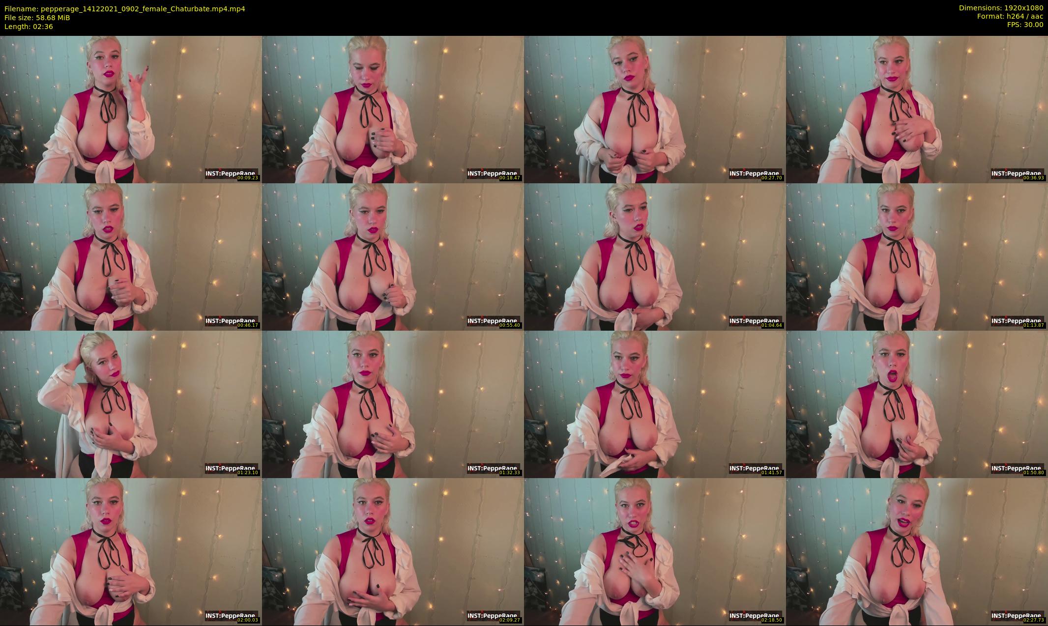 pepperage — 3 minute Chaturbate female cam show recording, 1080p, Dec 14, 2021