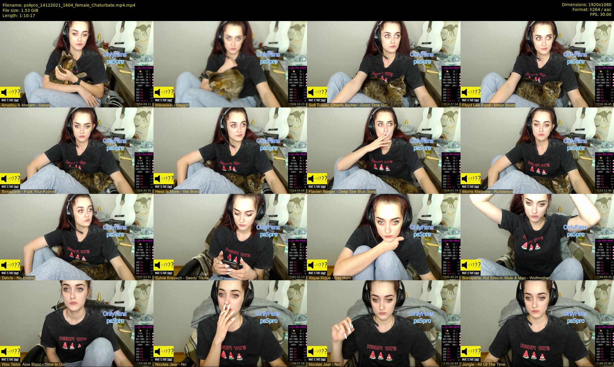 ps4pro — 71 minute Chaturbate female cam show recording, 1080p, Dec 14, 2021