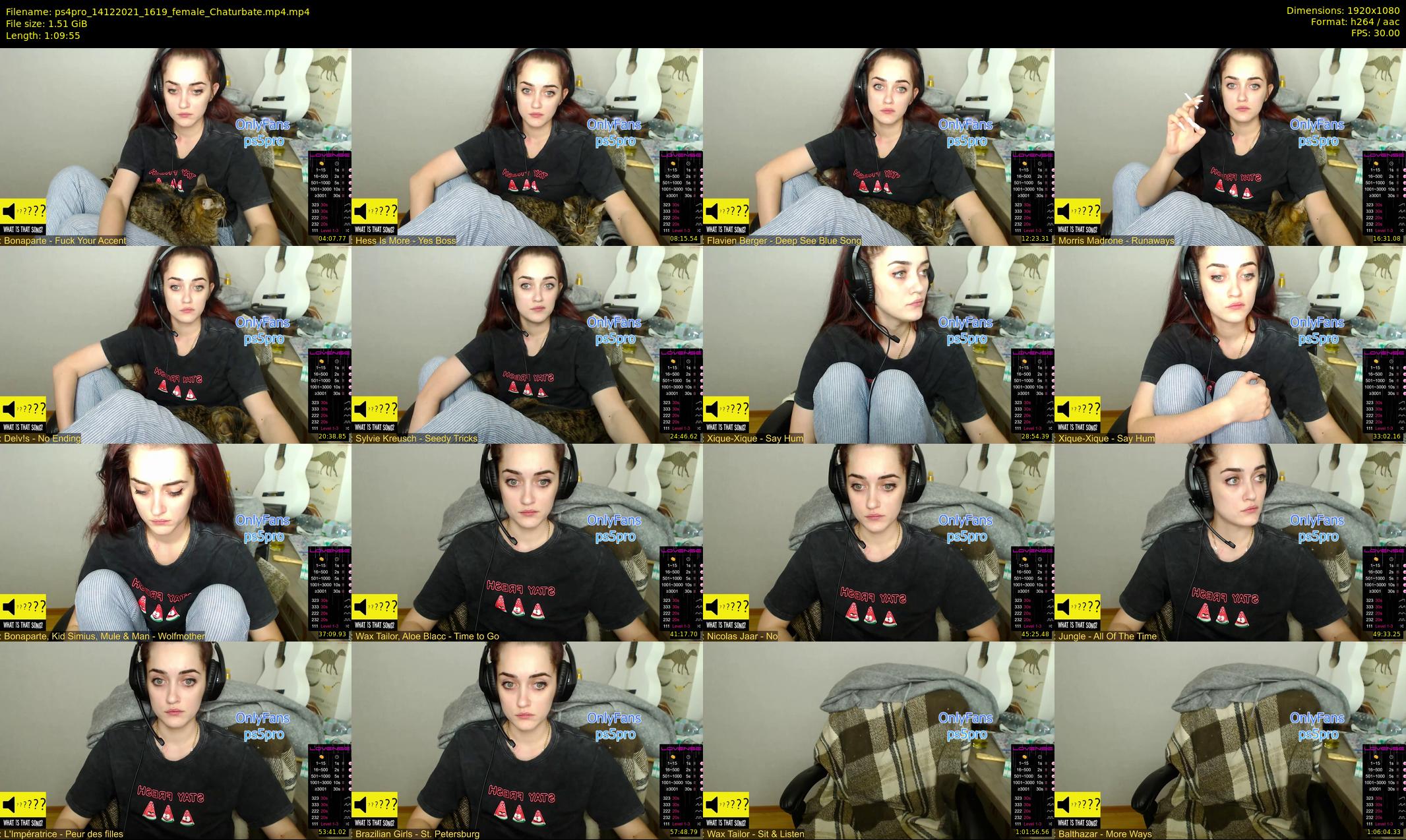 ps4pro — 70 minute Chaturbate female cam show recording, 1080p, Dec 14, 2021