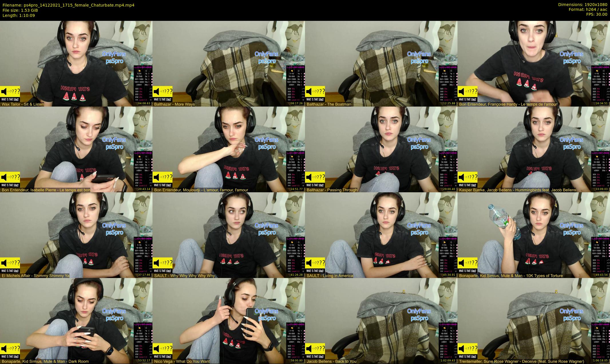 ps4pro — 71 minute Chaturbate female cam show recording, 1080p, Dec 14, 2021