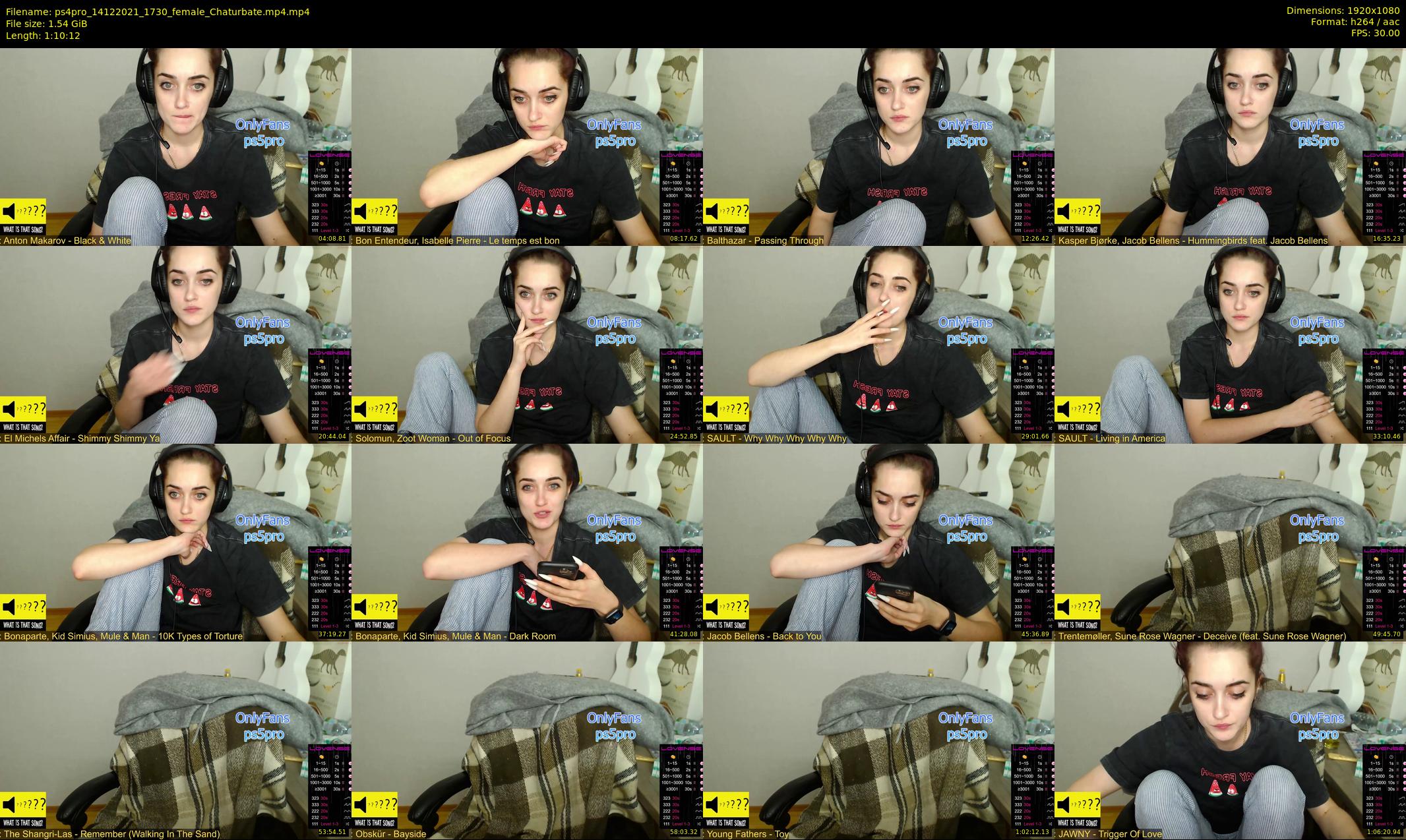 ps4pro — 71 minute Chaturbate female cam show recording, 1080p, Dec 14, 2021