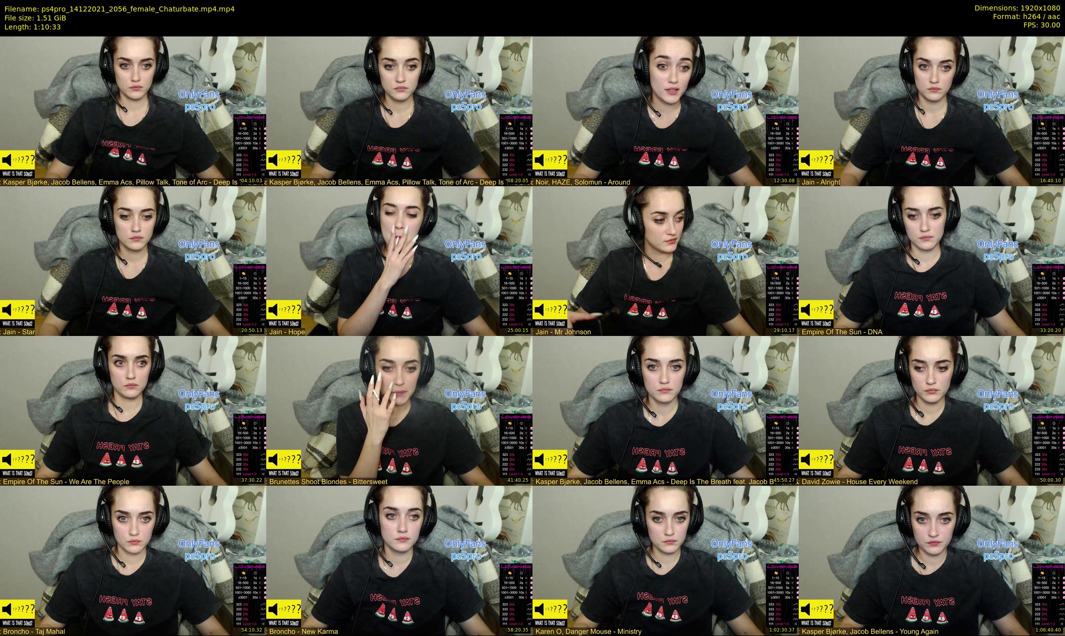 ps4pro — 71 minute Chaturbate female cam show recording, 1080p, Dec 14, 2021