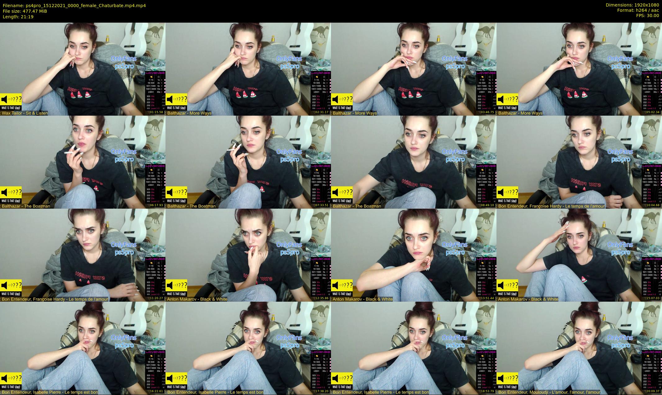 ps4pro — 22 minute Chaturbate female cam show recording, 1080p, Dec 15, 2021