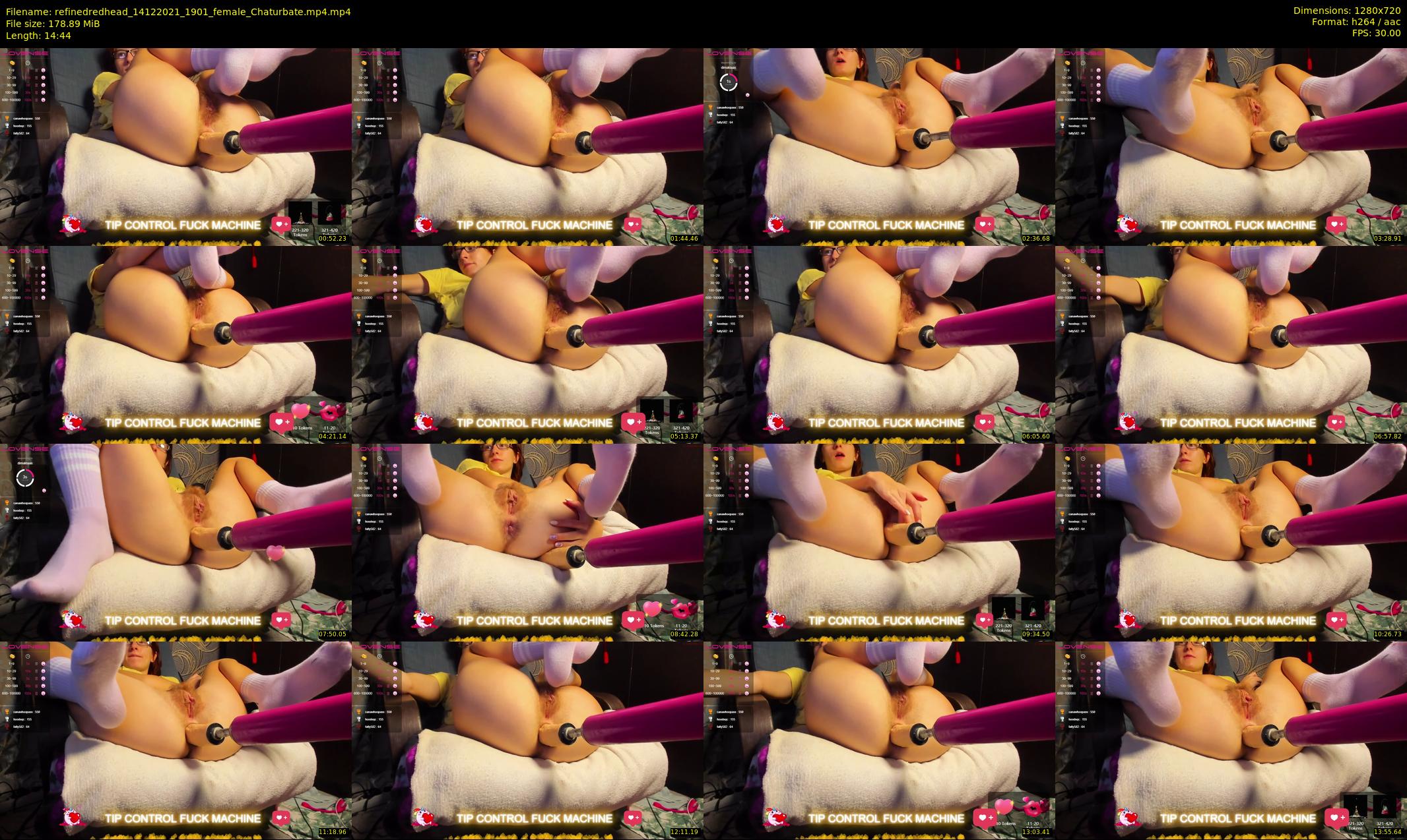 refinedredhead — 15 minute Chaturbate female cam show recording, 720p, Dec 14, 2021