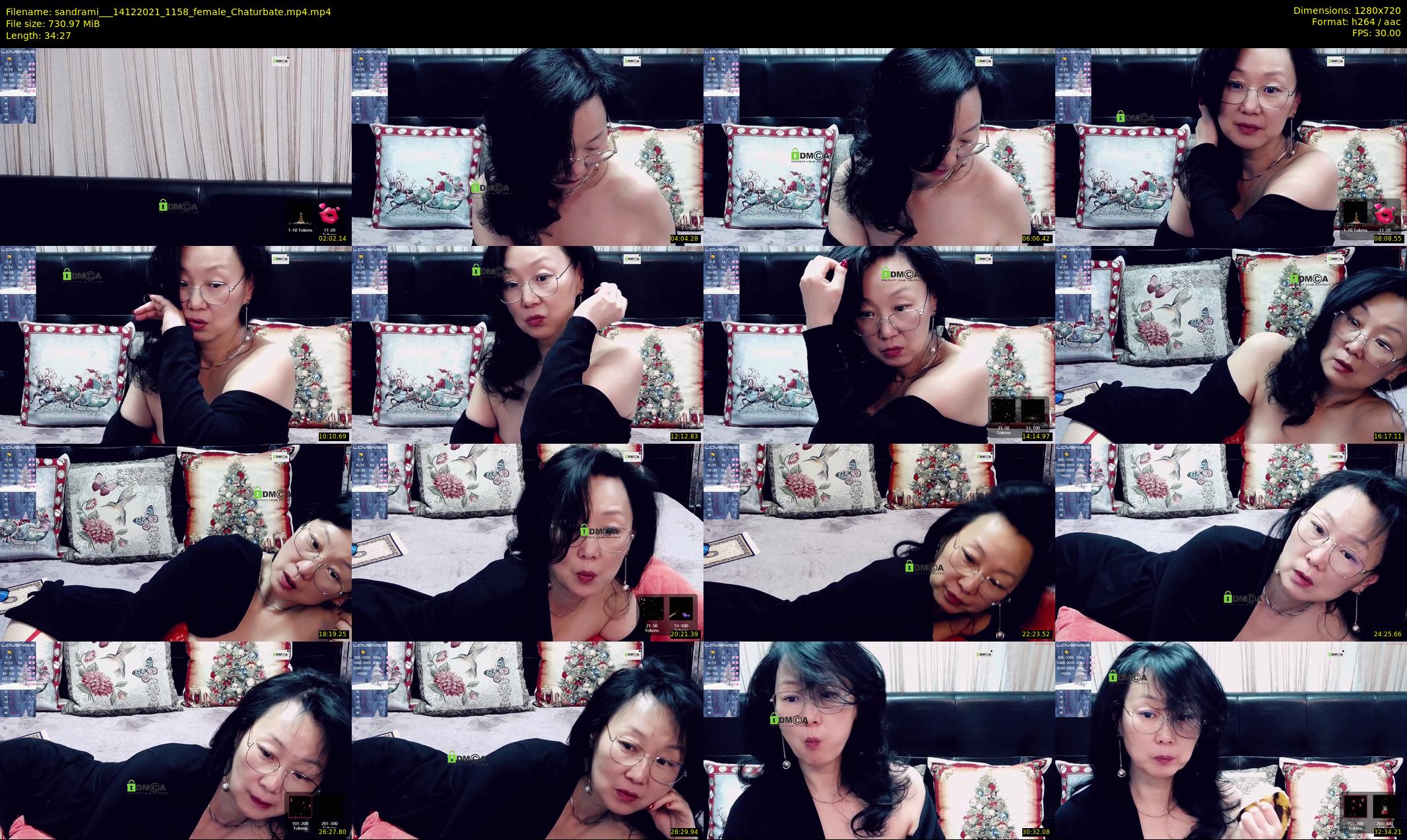 sandrami__ — 35 minute Chaturbate female cam show recording, 720p, Dec 14, 2021