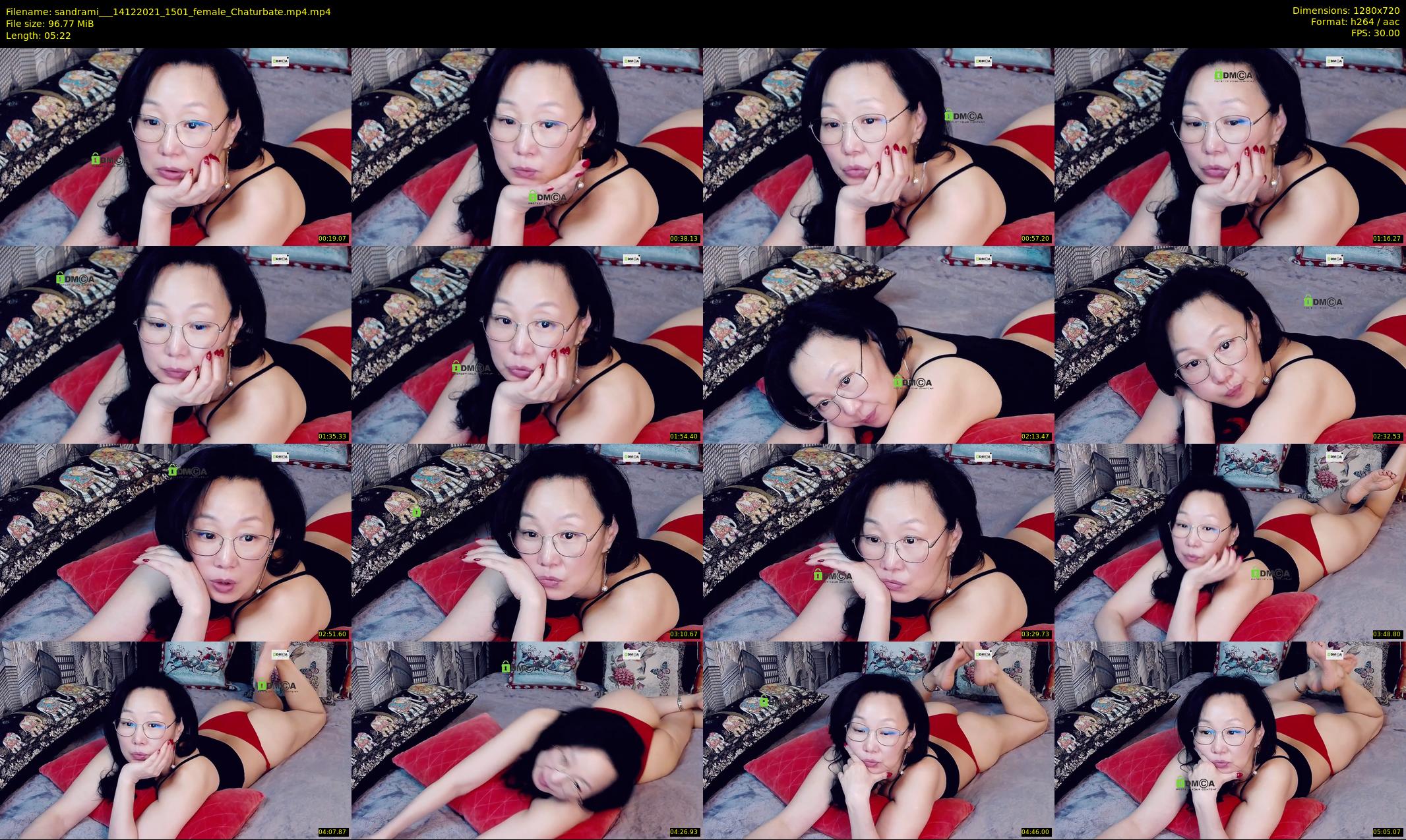 sandrami__ — 6 minute Chaturbate female cam show recording, 720p, Dec 14, 2021