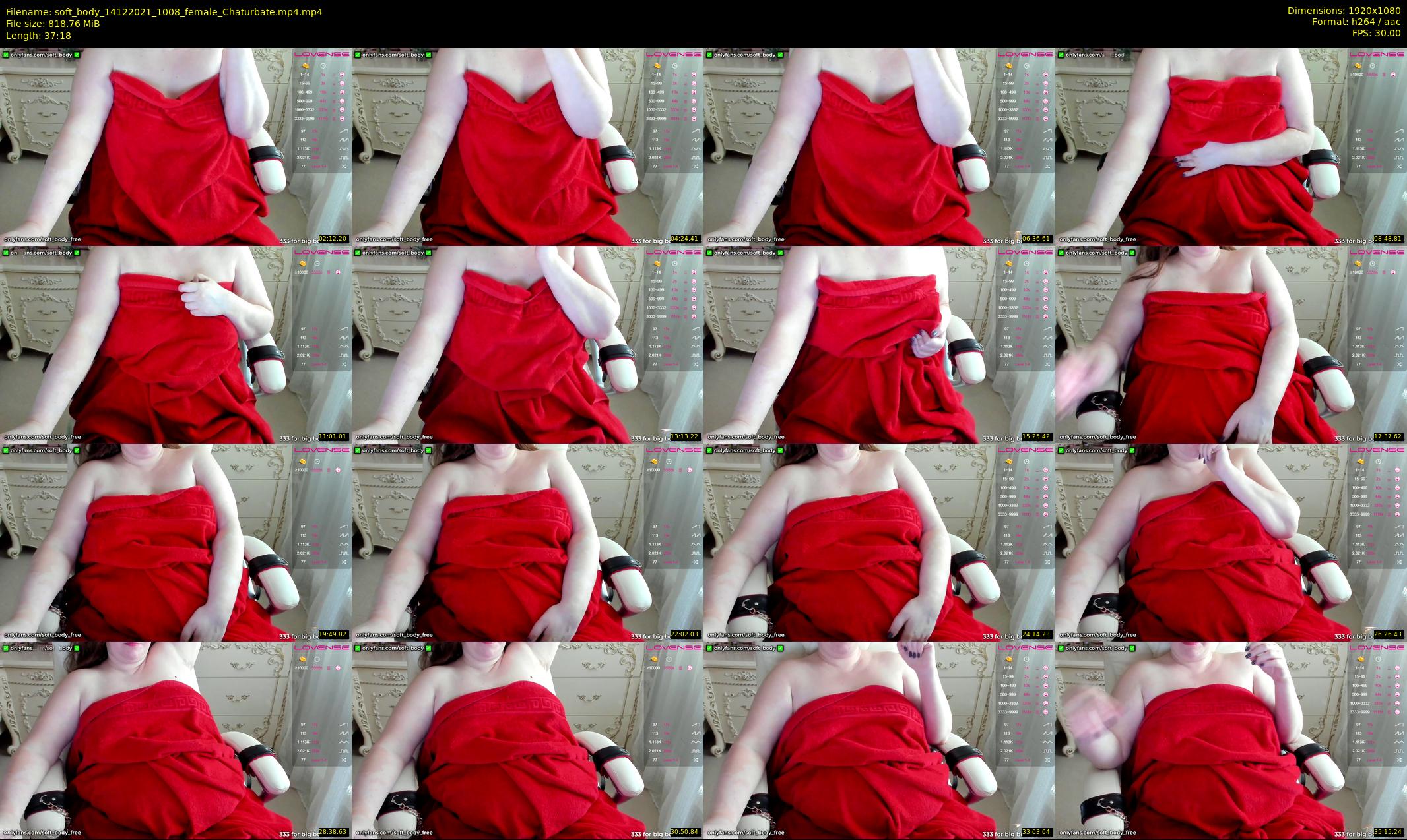 soft_body — 38 minute Chaturbate female cam show recording, 1080p, Dec 14, 2021