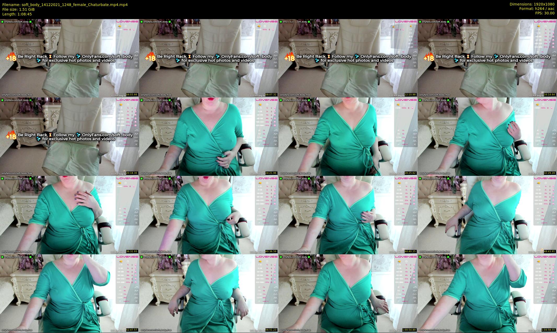 soft_body — 69 minute Chaturbate female cam show recording, 1080p, Dec 14, 2021