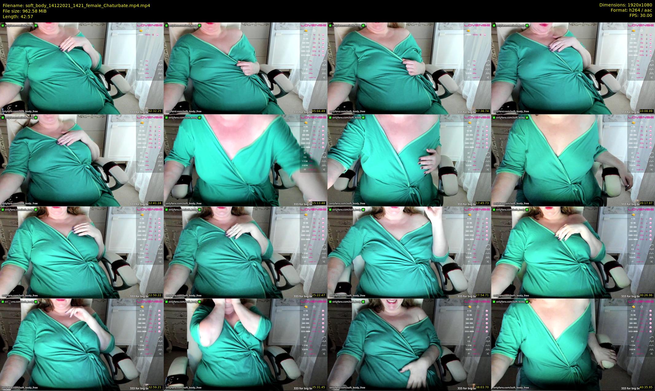 soft_body — 43 minute Chaturbate female cam show recording, 1080p, Dec 14, 2021