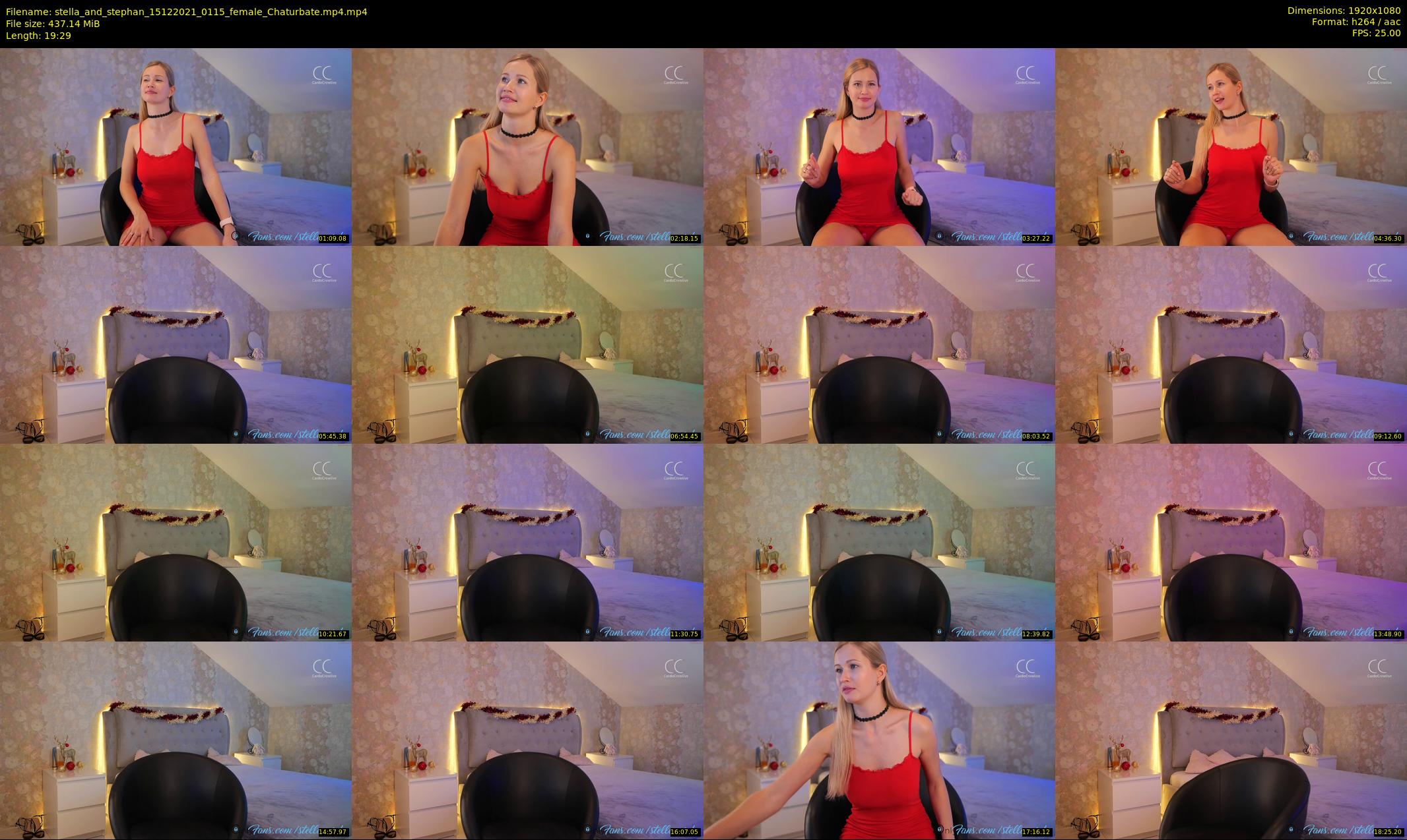 stella_and_stephan — 20 minute Chaturbate couple cam show recording, 1080p, Dec 15, 2021