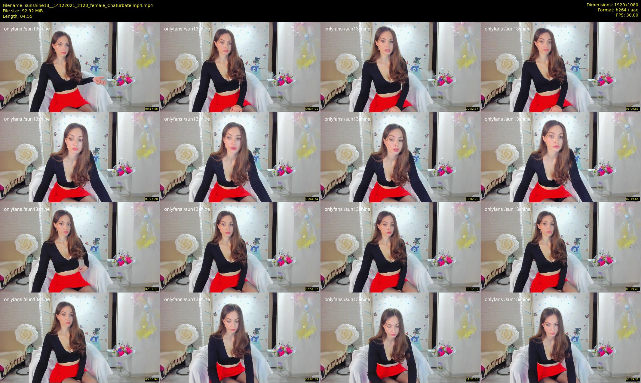 sunshine13_ — 5 minute Chaturbate female cam show recording, 1080p, Dec 14, 2021
