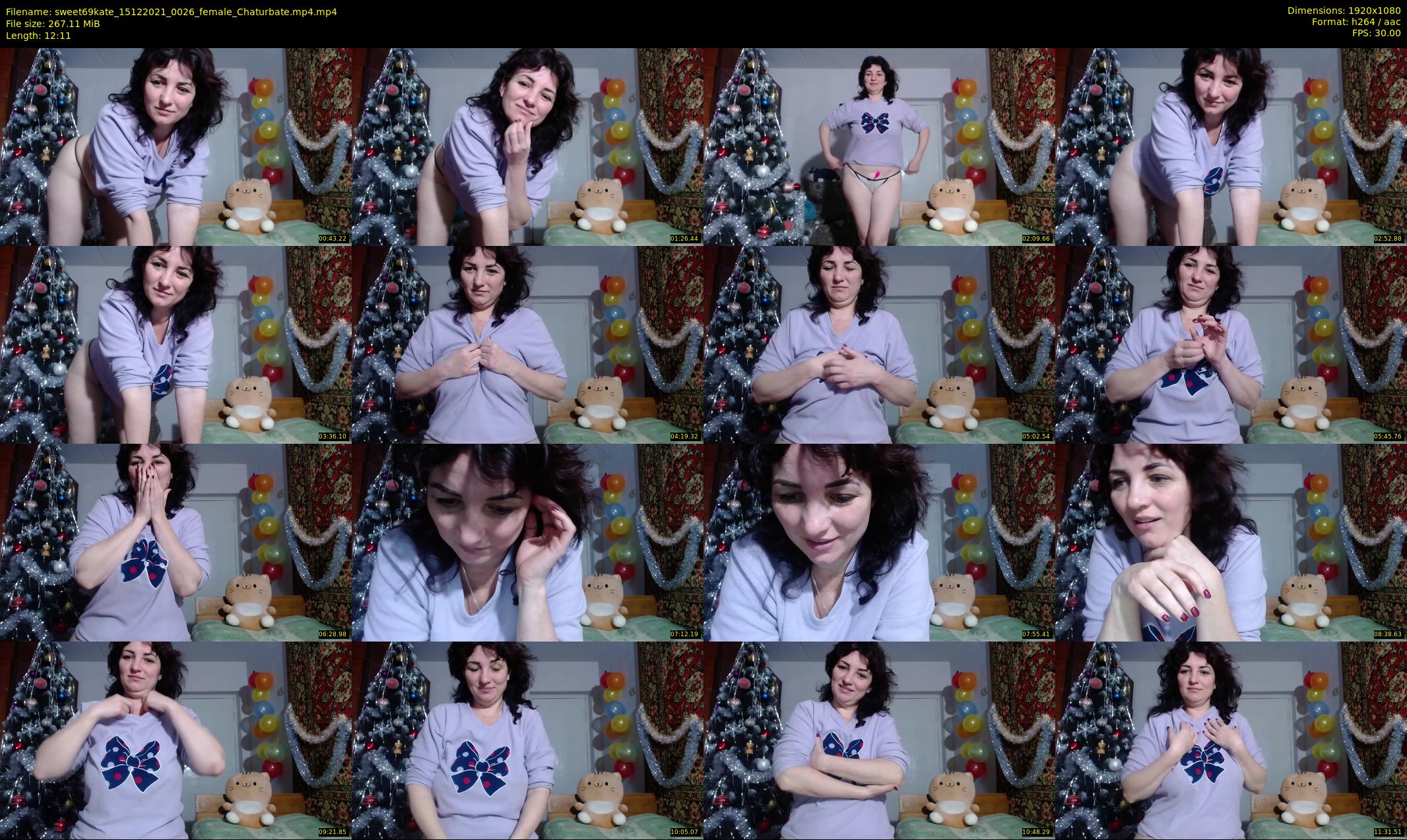 sweet69kate — 13 minute Chaturbate female cam show recording, 1080p, Dec 15, 2021