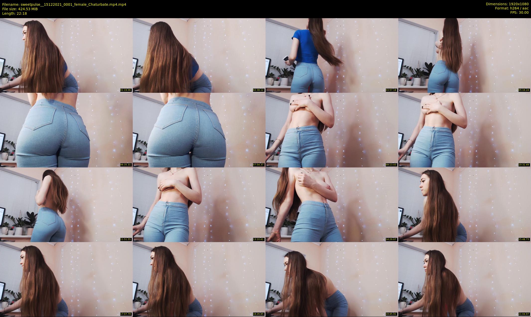 sweetpulse_ — 23 minute Chaturbate female cam show recording, 1080p, Dec 15, 2021